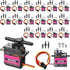 Hanaive 16 Pcs Mini MG90s 9g Micro Servo Motor RC Servo Kit