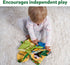 Skillmatics Peek-A-Boo Jungle Book, Soft Cloth Book for Baby, Infant & Toddler Toys with Crinkle Pages