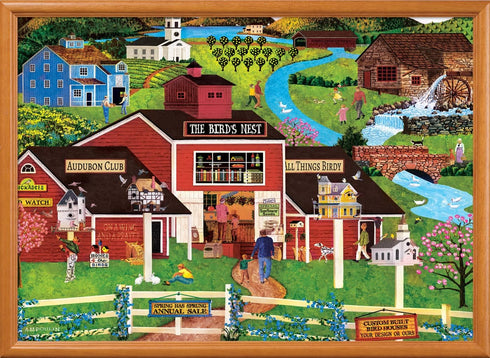 The Bird's Nest 500 Piece EZ Grip Jigsaw Puzzle for Adults, Family, Or Youth - MasterPieces