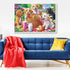 VOLUVOLU 100 6-8 8-10 100 3-5 Adults-15 19 Piece Dog Puzzles for Kids Ages - Picnic Puppy Jigsaw Puzzles - Piece Senior