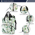 SUABO Backpack Beautiful Hand Drawn Leaf Pattern Baby Diaper Bag Large Bag Waterproof Travel Diaper Bags for Moms