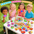 200 KissFuture PCS Prefilled Easter Eggs with Toys Inside, Easter Eggs Filled for Egg Hunt, Easter Basket Stuffers