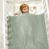 Neiwech 40 30 Inch Cotton Cellular Baby Blanket Knitted Swaddle Crib Nursery Receiving Blankets for Newborn Boy Girl x
