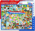 1000 White Mountain Puzzles United States of America - Piece Jigsaw Puzzle