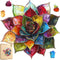 MYS AUR Puzzles for Adults 500 Pieces,Colorful Succulent Wooden Puzzles, 5MM Thick