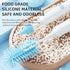 biqin 360 Rechargeable Electric Bottle Brush with Stand - Spin Silicone Cleaner for Baby Bottles, Breast Pumps & Small