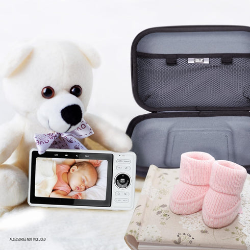 VM819, RM7766, 5" HB6550, USA Gear Baby Monitor Carrying Case Fits Vtech VTech HelloBaby Babysense, Eufy & More - Baby