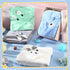 4 Preboun Pcs Baby Bath Towel Coral Fleece Baby Hooded Towel Absorbent Soft Towels for Newborn Cartoon Animal Hooded