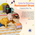 YAANI Montessori Spinning Drum, Baby Toys 6-12 Months, Montessori Toys for 1 Year old, Sensory Toys, Toddler Toys, Baby Boy Gifts, Toys for Girls, Baby Girl, Toys for 2 Year Old, Montessori Toys