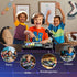 Microphone,Bluetooth,8 Set 3 4 5 6 7 8+ RedCrab Kids DJ Mixer Table with Piano Keys, LED Lights, Interactive Music Toy