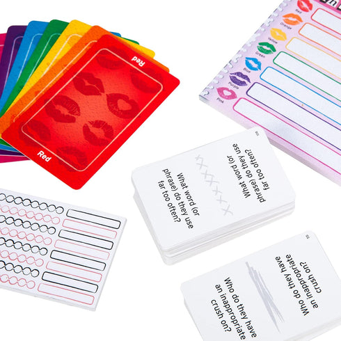 Mean Girls Burn Book Party Card Game, Family Game Based on the Comedy Movie for Ages 14+