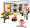 PicassoTiles Profession Character Action Figures, Toddler Toy Set, Pretend Play Magnet Expansion Pack
