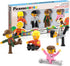 PicassoTiles Profession Character Action Figures, Toddler Toy Set, Pretend Play Magnet Expansion Pack