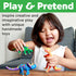 Creativity for Kids Create with Clay Dinosaurs - Build 3 Dinosaur Figures with Modeling Clay for Kids