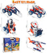 Building Toys for Boys Age 6-12, 152PCS Erector Set, 12 in 1 STEM Engineering Toys for Ages 7-12
