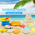 Wowlyntoy 2 2 Set Summer 3-10 Beach Sand Toys for Kids with Collapsible Beach Sand Buckets, Big Size Sand Molds, Mesh