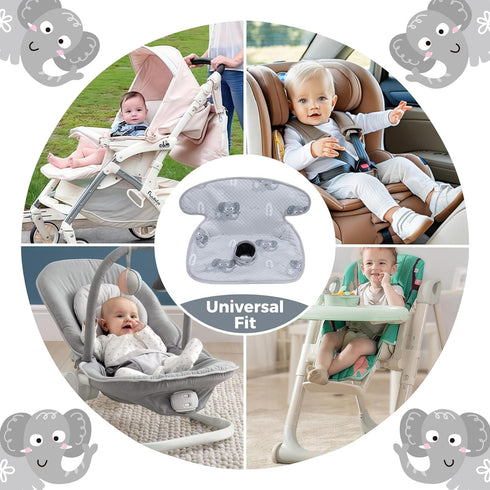2PC) Piddle Pad - Car Seat Potty Training Protector- Waterproof Car Seat Liner with Anti-Slip Backing, Machine Washable