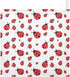 YETTASBIN 4 5 Pack Ladybugs Muslin Baby Hand Washcloths, Soft Cotton Bath Face Towel, Layers Extra Absorbent Feeding
