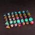 7PCS DND Dice Set - Handmade Sharp Edge Mystery Blind Box D&D RPG Polyhedral Resin Dice for Dungeons and Dragons TTRPG