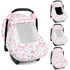 Baby Car Seat Cover Winter, Windproof Carseat Covers for Newborn with 2