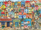 White Mountain - Seaside Village, 500 Piece Jigsaw Puzzle, Italy Hotel Puzzle