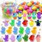 BicMan 36 Pack Prefilled Easter Eggs with Dinosaur Pop Fidget Toys, Easter