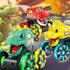 1-3, 1 2 3 4 5 2 3 4 Monster Truck Toys Dinosaur Cars for Toddlers Press and Go Cars Truck Toys for Year Old Boys Girls