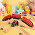 1 Pack Set Mototo Wooden Train Track Bridge Wooden Train Accessories Wood Track Bridge Wood Railroad Pieces Expansion