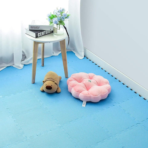 18 QC-Gb18N qqpp EVA Rubber Tiles Interlocking Puzzle Foam Floor Mats - Baby Play Mat for Playing | Exercise Mat