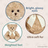Bearington Lil' Tate Vintage Teddy Bear 12 Inch Stuffed Animals & Plush Bears - Soft Teddy Bear