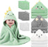 Generic 14 PCS Baby Towels, 3 PCS Soft Hooded Baby Towels & 11