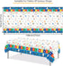PHOGARY 3 PCS Science Tablecloths Science Themed Tablecloth Plastic Science Party Table Covers Laboratory Party Table Cloth for Kids Little Scientist Birthday Science Party Decorations, 51 x 86 Inches by PHOGARY