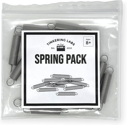 Parts Pack: Springs - 10 Springs for Quick Electrical and Flexible Connections