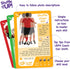 70+ 2 Shuffle Up Soccer Card Games - Fun & Active Skills Cards for Kids, Fitness Cards Develop Fundamentals, Stamina