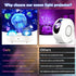 Projector,360Rotating 7 Ocean Kids Night Light Jellyfish Lamp Projector with Films & Timer Sensory Lights,Baby Toddler