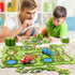 Bennol 56 Jigsaw Puzzle Race Track Car Set, Toddler Toys for Boys Age 2-5, Gifts for Kids