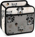 PPIKTC Spacious Hanging Auto Seat Organizer with Ventilated Mesh Pockets for Wet Wipes