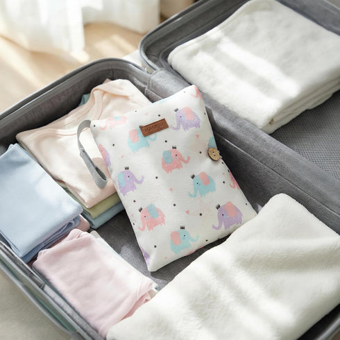 HAMUR Baby Diaper Bag Organizer Travel-Friendly, Compact & Foldable | Stroller Pouch for Newborn Essentials Must-Have