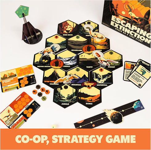 1-4 12 Spin Master Games, SolidRoots Escaping Extinction, Cooperative Strategy Board Game from the Makers of Mind The