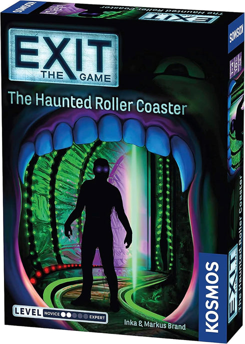 Exit: The Haunted Roller Coaster | Exit: The Game - A Kosmos Game | Family-Friendly Card-Based Escape Room Experience
