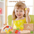 Set 24 3-6 Woodtoe Wooden Building Blocks for Kids, Rainbow & Christmas Tree Wood Frame - PCS Acrylic Gem Cubes