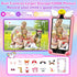 YIFOCO 3 4 5 6 7 8 9 10 4" Kids Smart Phone for Girls, Toddler Birthday Gifts for Girl Year Old, Kids Toy Cell Phone