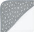 (Pack 2) Hudson Baby Unisex Baby Cotton Rich Hooded Towels, Alphabet, One Size