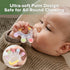 Frozen 3M+ (1 Pack) Haakaa Palm Teether - Soft Silicone Baby Soothing Teether Pacifier - Teething Toy for Babies - BPA