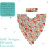 Set Posh Peanut Swaddle Blanket + Headband - Soft Newborn Swaddle Doubles As a Stroller, Receiving Blanket, and Nursing