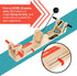 2-Player Fat Brain Toys VolleyShot - Wooden Tabletop Skill Game for Kids & Adults