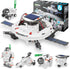 STEM Projects for Kids Ages 8-12, 6-in-1 Solar Robot Kit, Space Toys for 10-Year-Old Boy Girl Gift, Science Kits