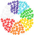 PLUS PLUS - 70 Piece Rainbow Mix, Construction Building Stem/Steam Toy, Interlocking Mini Puzzle Blocks