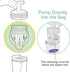 Maymom Breastmilk Storage Bag Adapters, Compatible with Spectra S1, S2 Pumps, Clear BPA Free Material