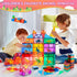 Magnetic Tiles for Kids, 3D Magnet Blocks Building Toys, Preschool Stacking Blocks STEM Toys for Toddlers Ages 3-12